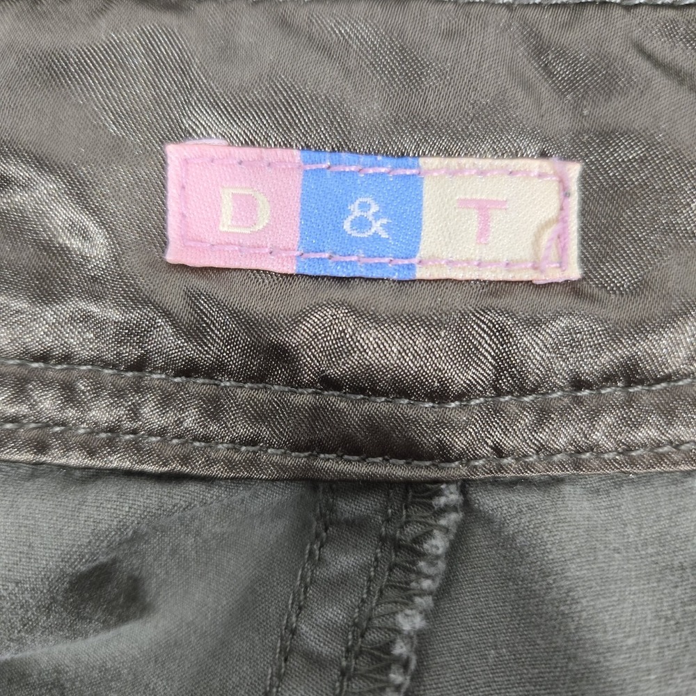D & T Cargo Pants | Velvet Ribbon Belt | Size Women's 2XL - Picture 3 of 11